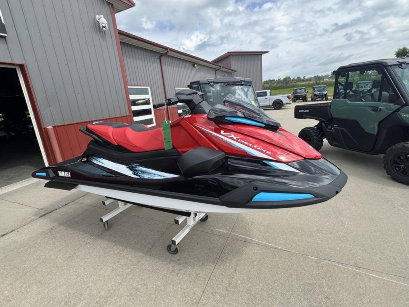 A photo of this 2026 Yamaha VX Deluxe Red