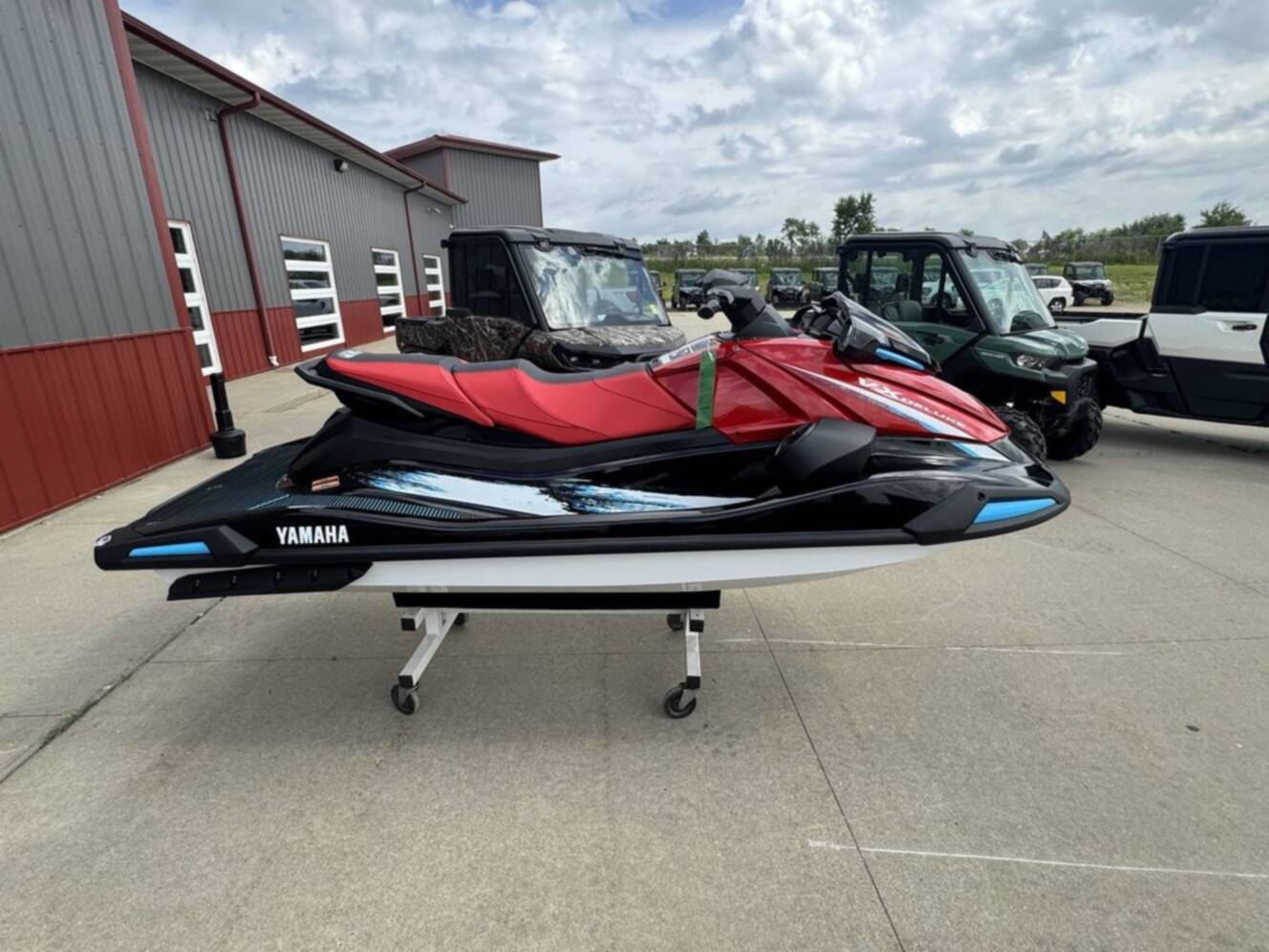 A photo of this 2026 Yamaha VX Deluxe Red