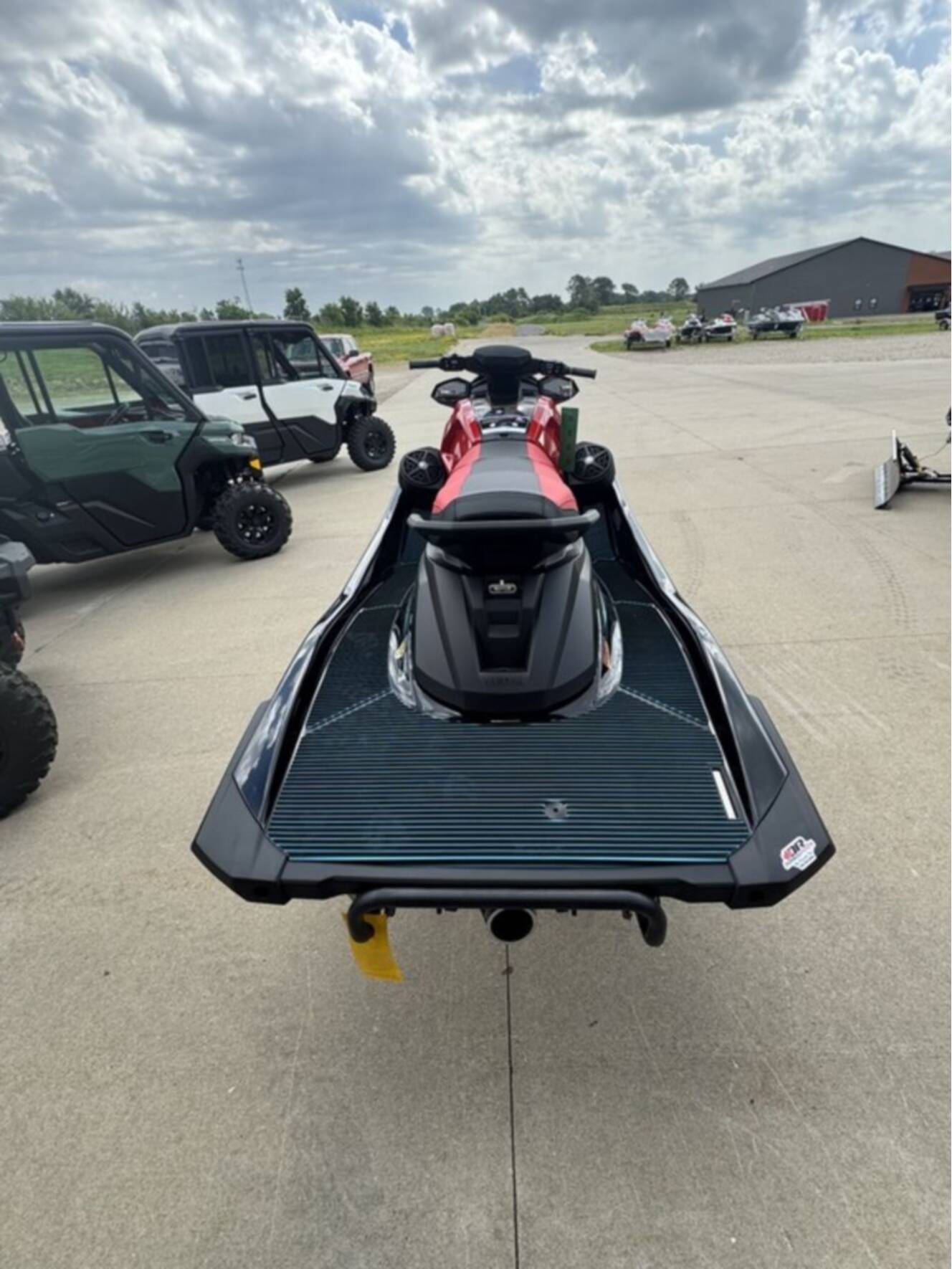 A photo of this 2026 Yamaha VX Deluxe Red