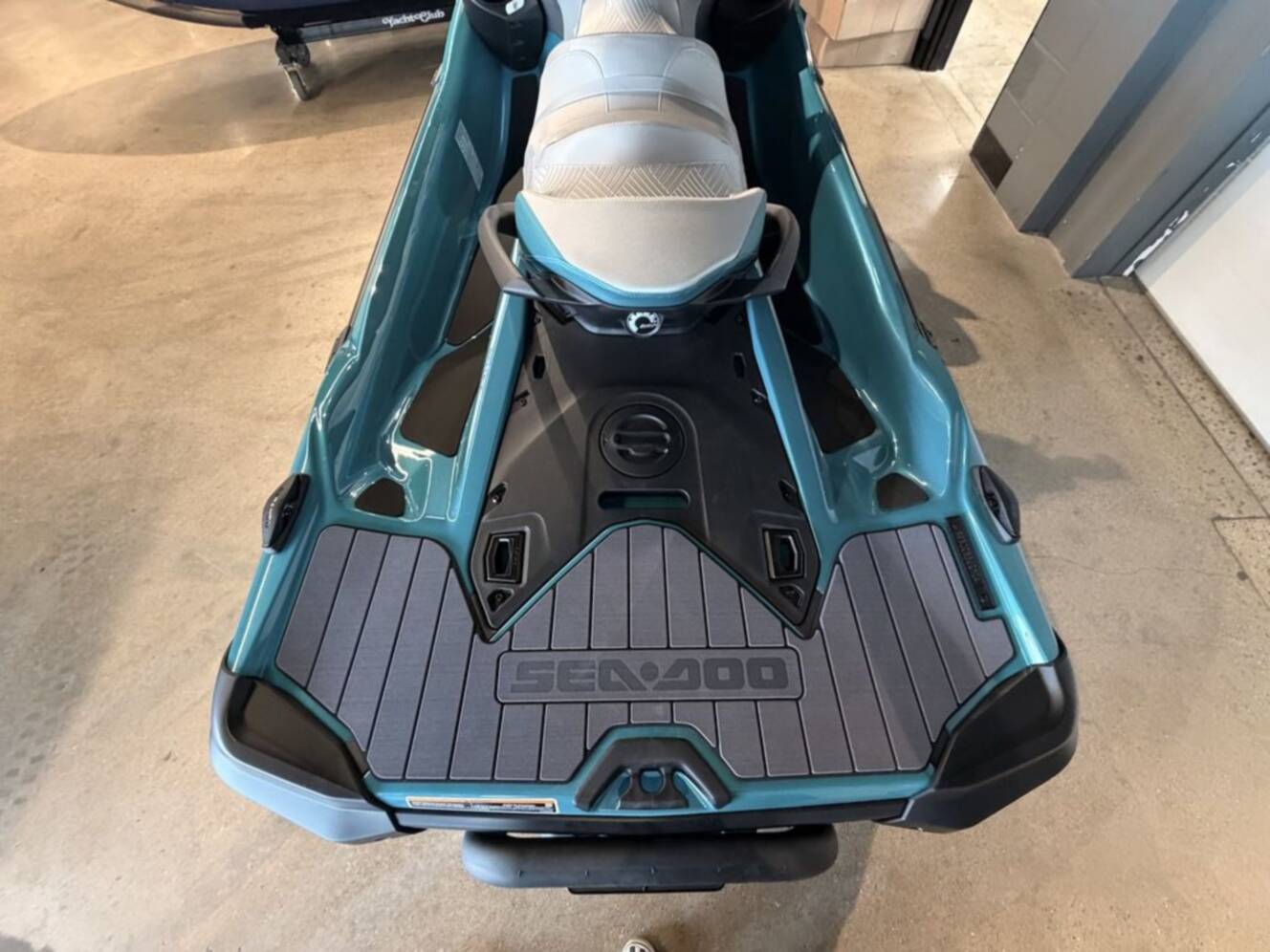 A photo of this 2026 Sea-Doo GTX Limited 325 Teal Metallic
