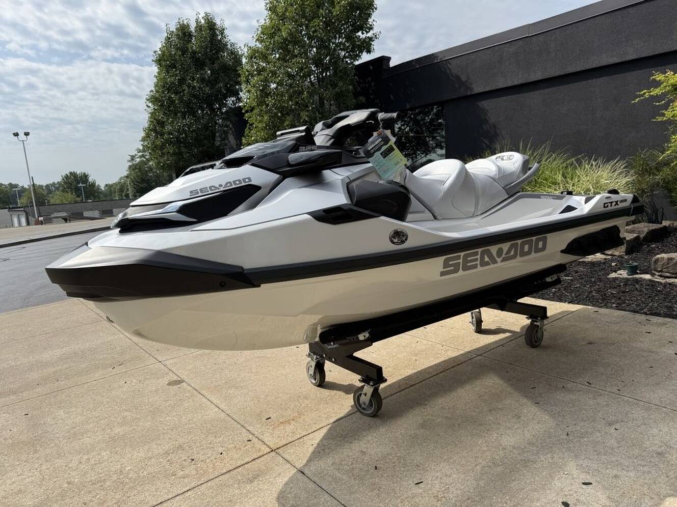 A photo of this 2026 Sea-Doo GTX Limited 325 White Pearl Premium
