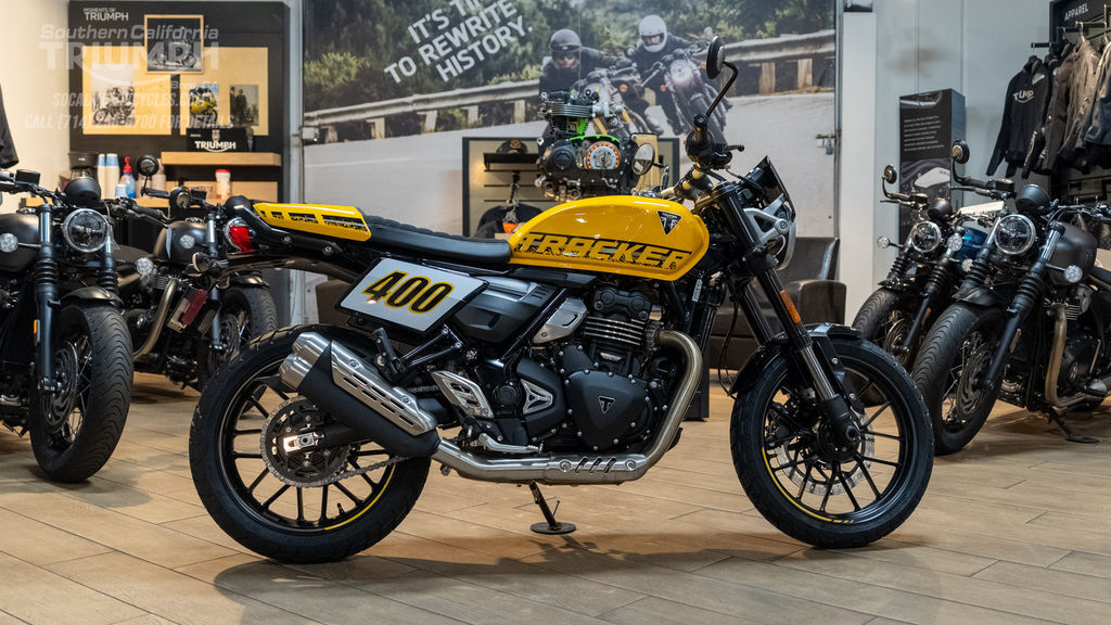 2027 Triumph Tracker 400 - Racing Yellow in brea CA