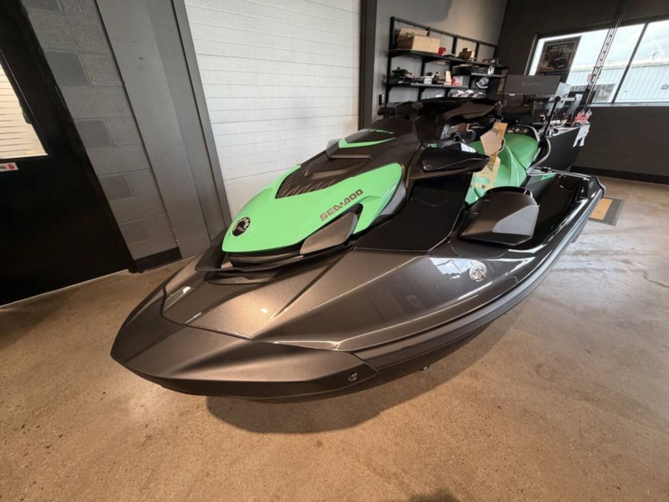 A photo of this 2026 Sea-Doo GTI SE 170 Tech, Audio, iDF, iBR