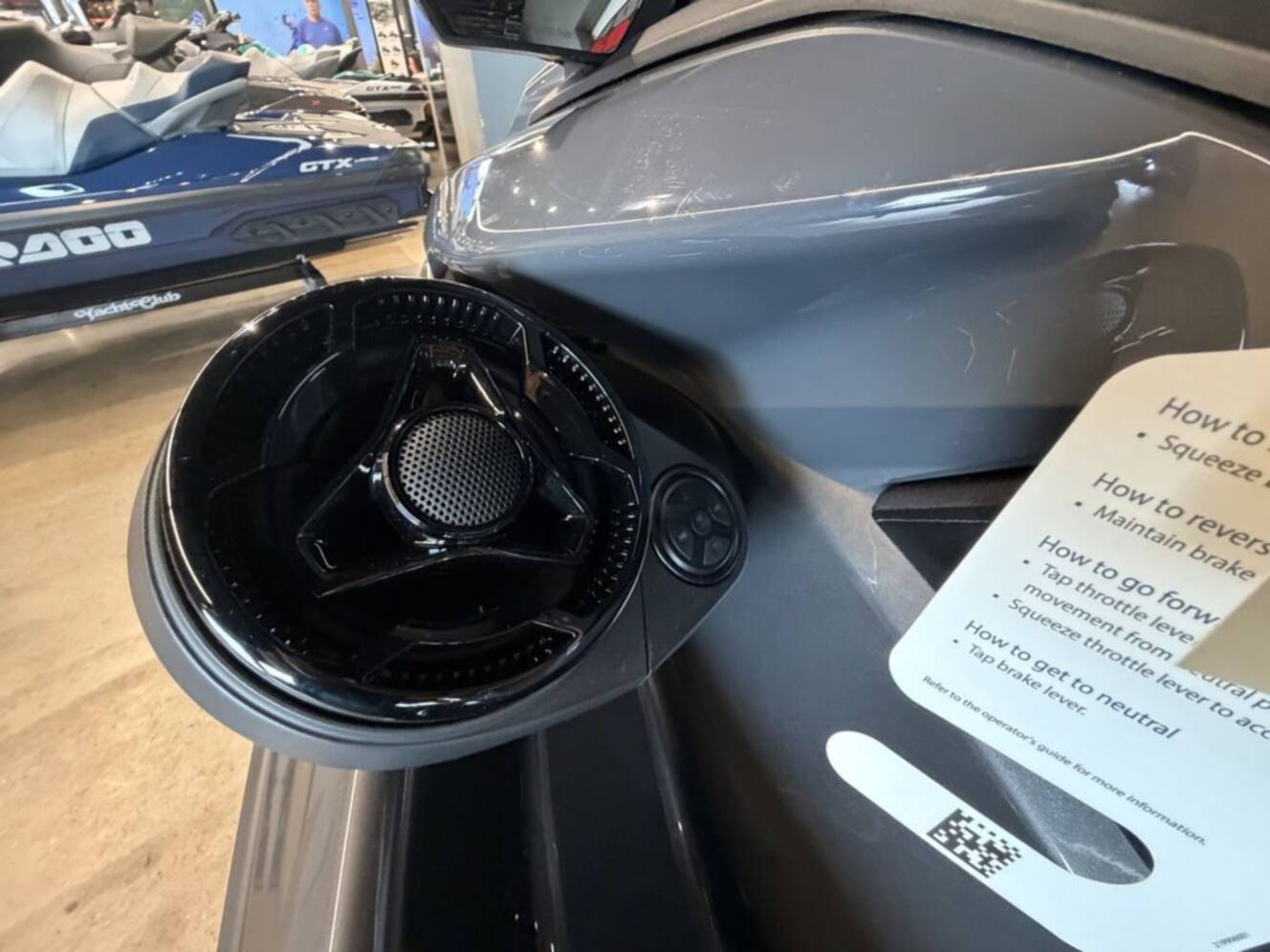 A photo of this 2026 Sea-Doo GTR -X 300 Tech, BRP Premium Audio, iBR