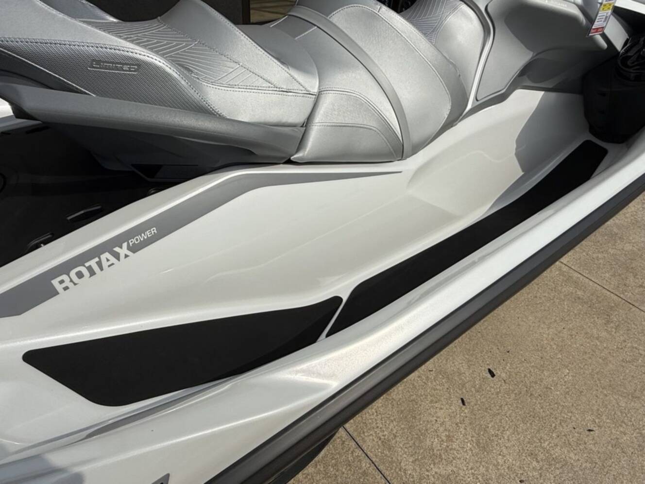 A photo of this 2026 Sea-Doo GTX Limited 325 White Pearl Premium