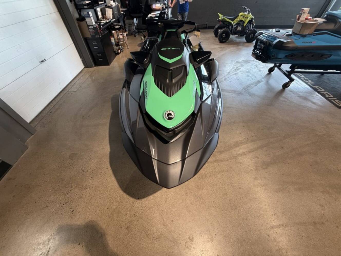A photo of this 2026 Sea-Doo GTI SE 170 Tech, Audio, iDF, iBR