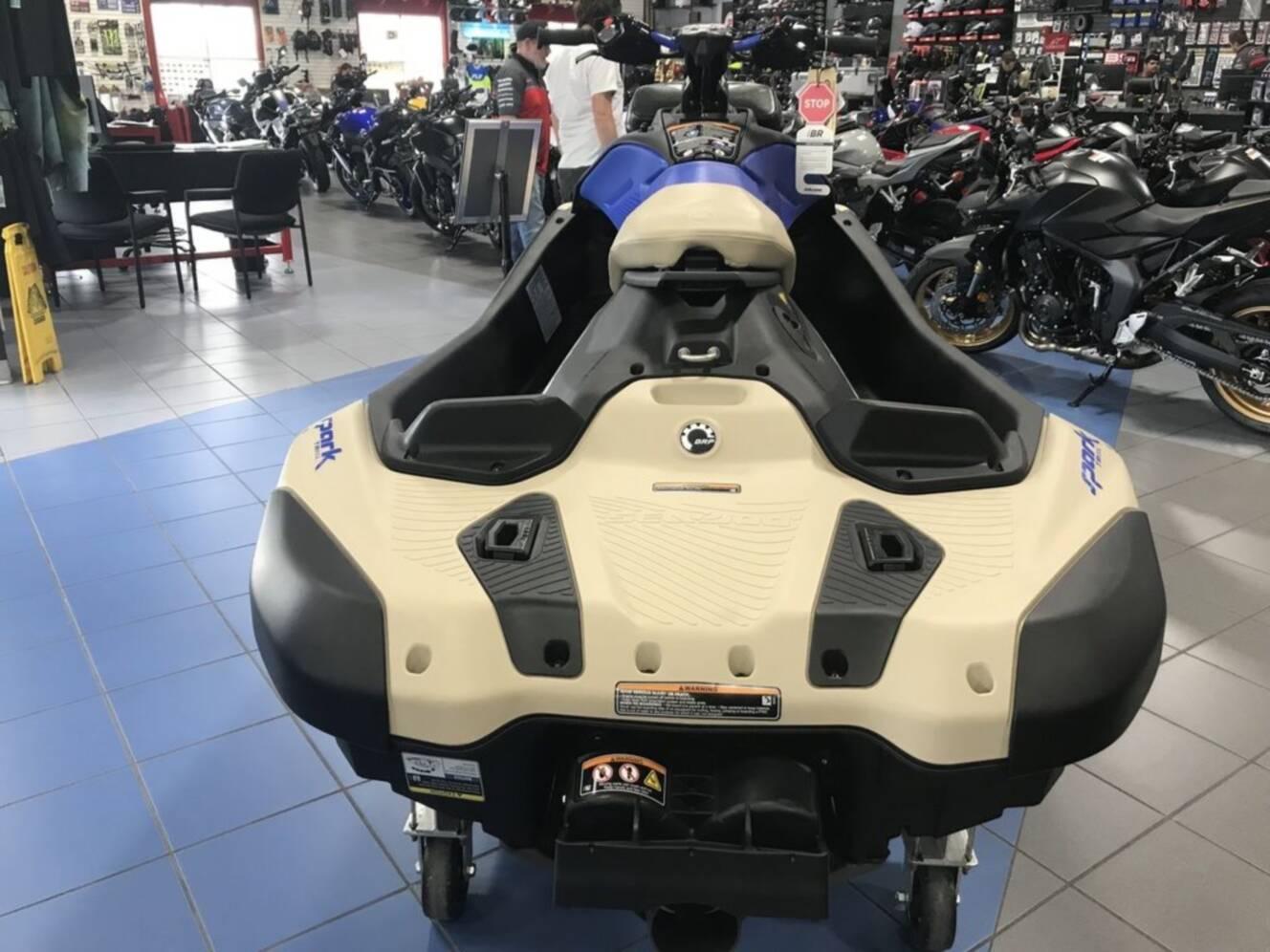 A photo of this 2025 Sea-Doo Spark Trixx for 1 Rotax® 900 ACE - 90 iBR and Au