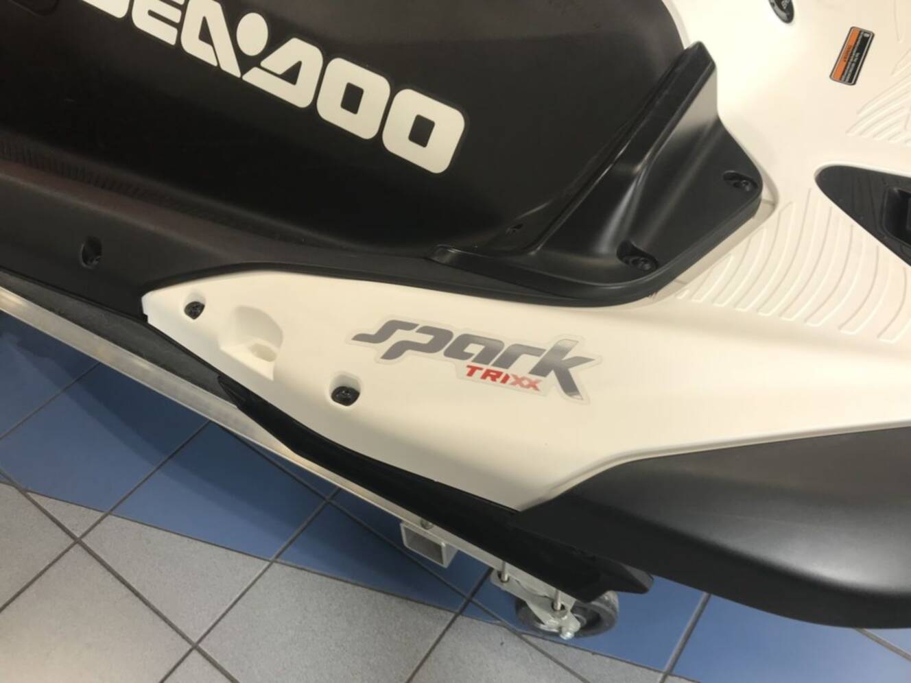 A photo of this 2025 Sea-Doo Spark Trixx for 1 Rotax® 900 ACE - 90 iBR and Au