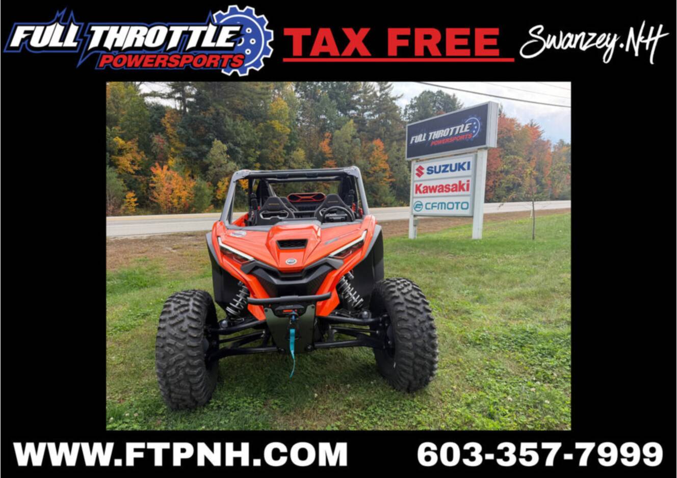 A photo of this 2026 CFMOTO ZFORCE Z10-4
