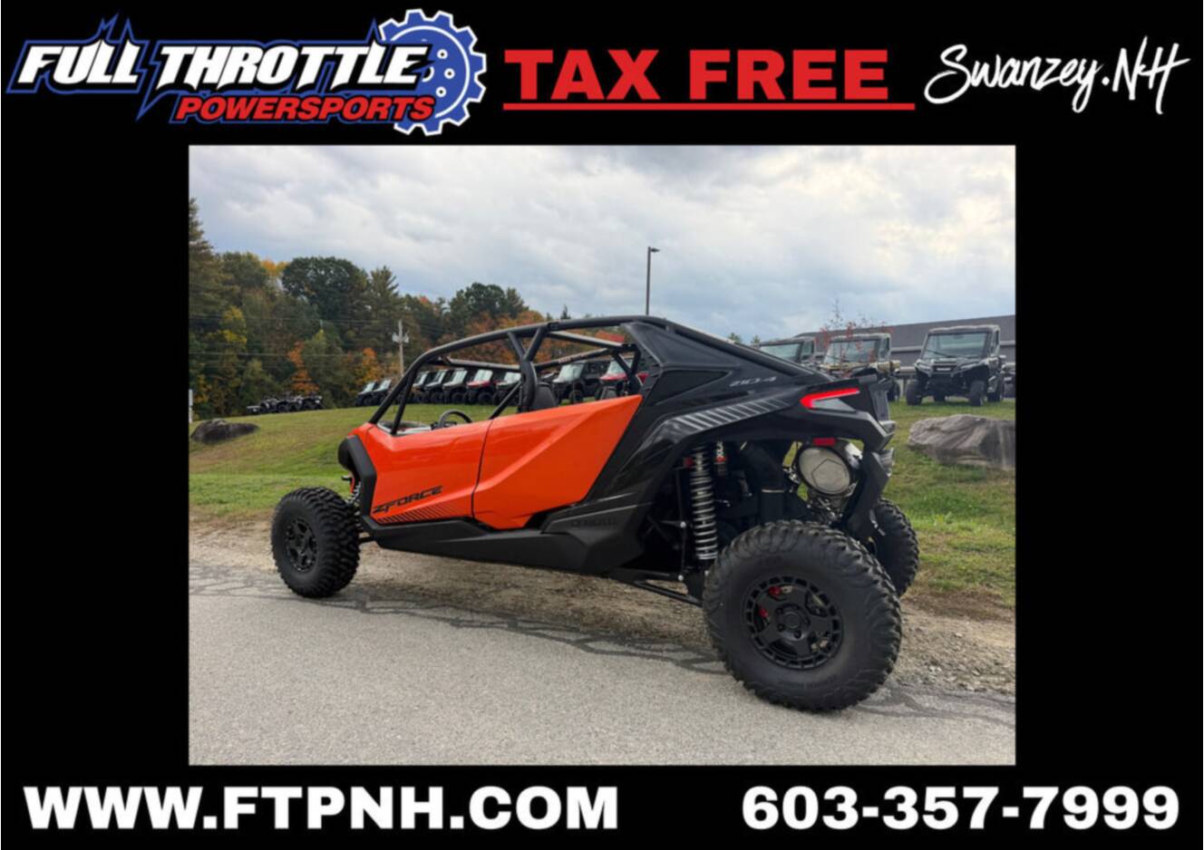 A photo of this 2026 CFMOTO ZFORCE Z10-4