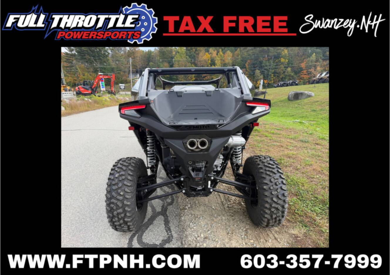 A photo of this 2026 CFMOTO ZFORCE Z10-4