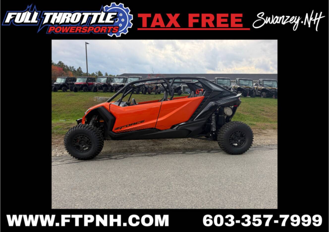 A photo of this 2026 CFMOTO ZFORCE Z10-4