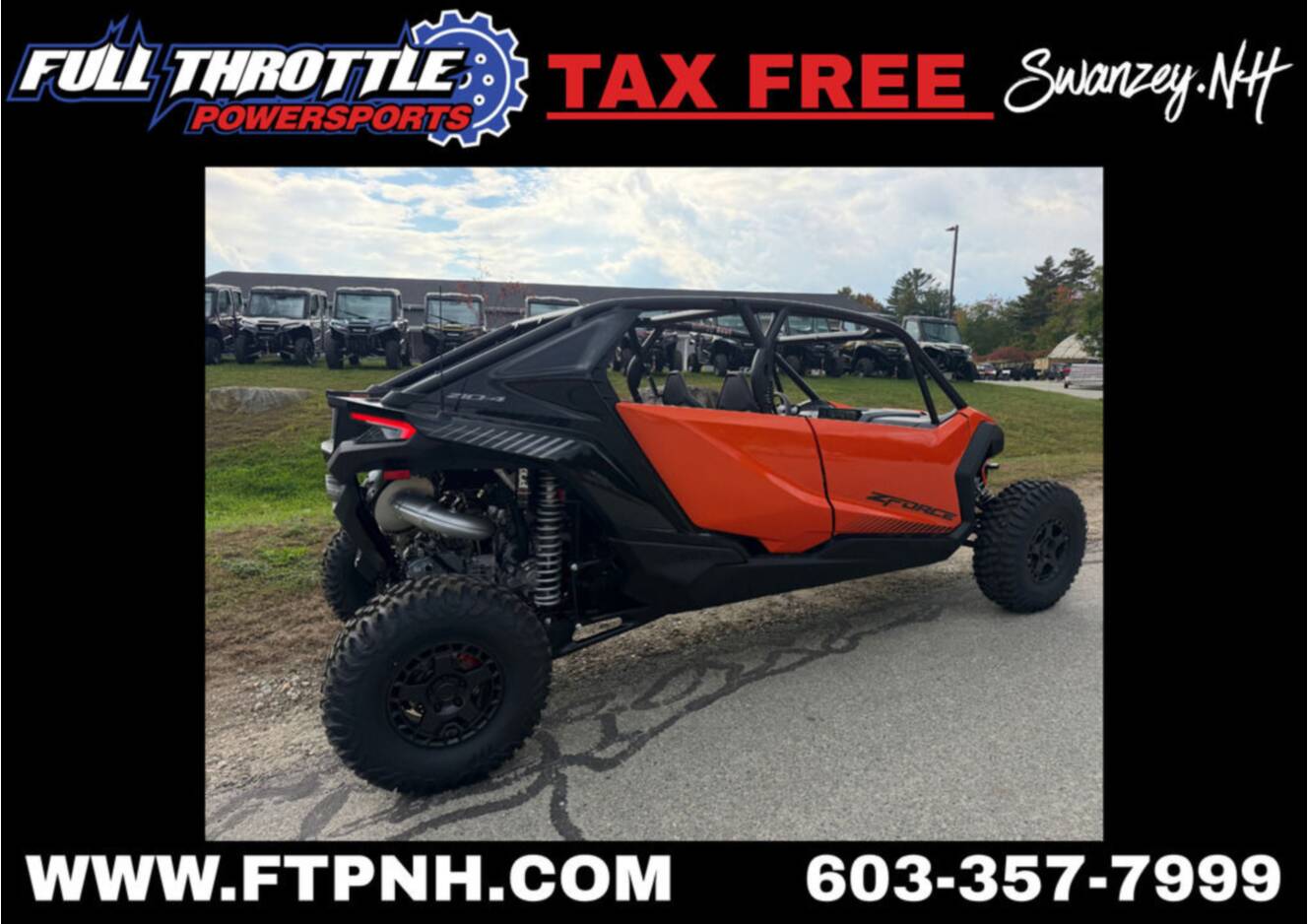 A photo of this 2026 CFMOTO ZFORCE Z10-4