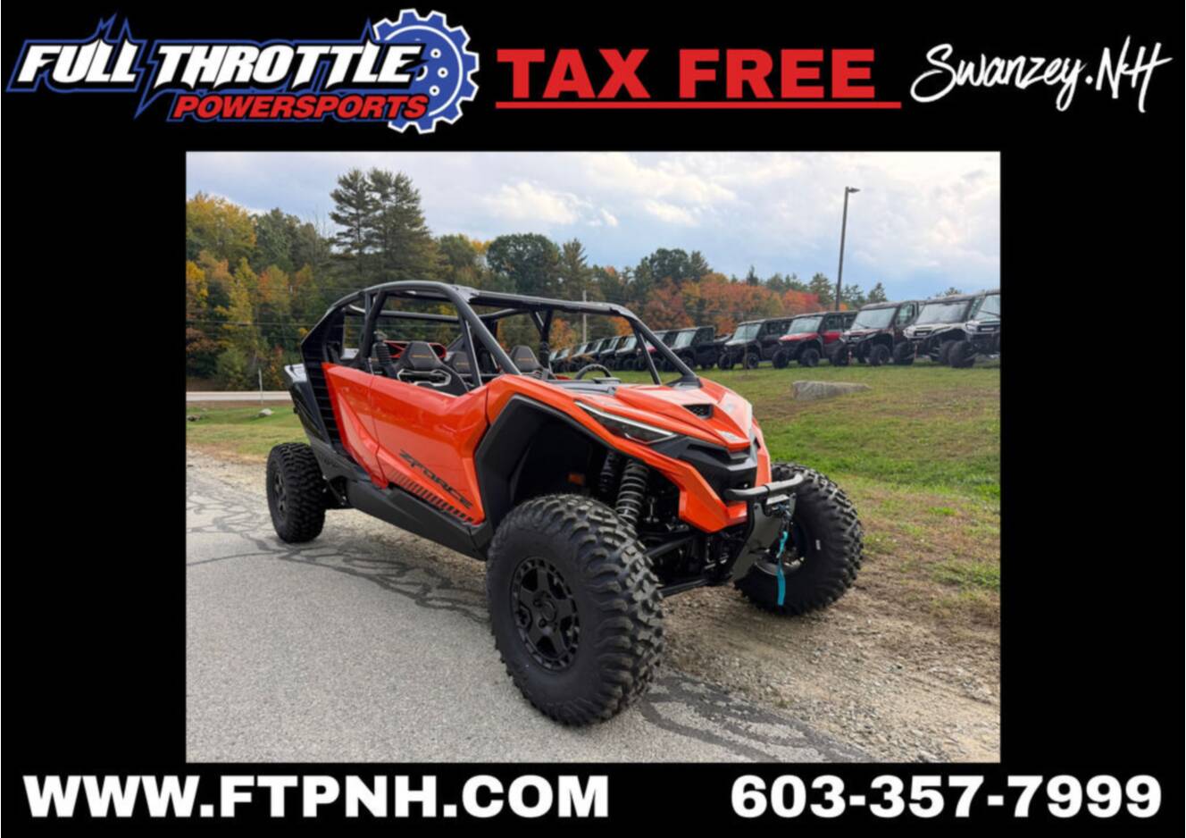 A photo of this 2026 CFMOTO ZFORCE Z10-4