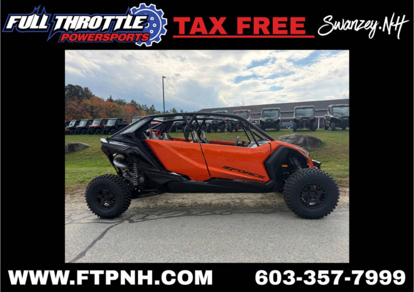 A photo of this 2026 CFMOTO ZFORCE Z10-4