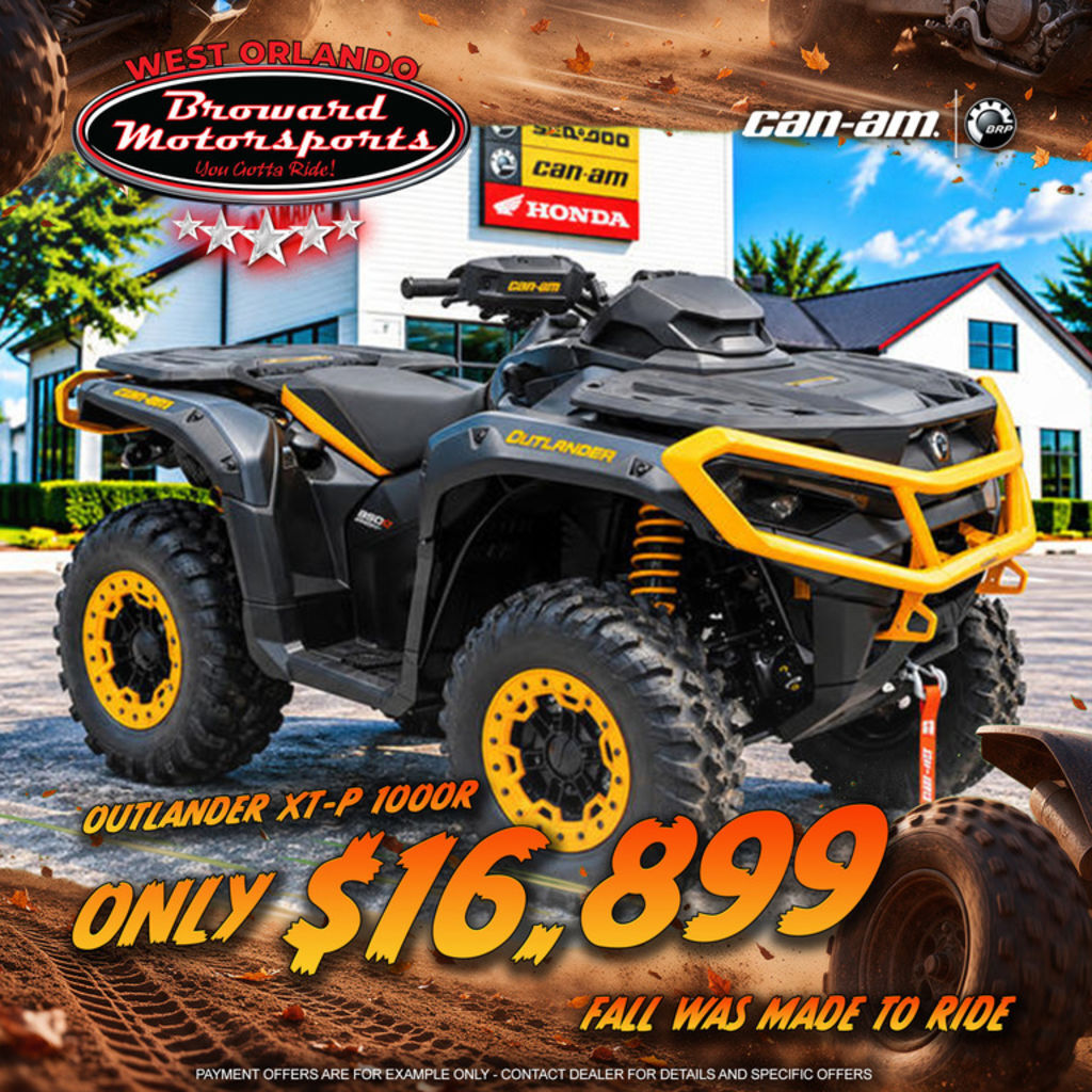 2026 Can-Am Outlander XT-P 1000R With Smart-Shox in oakland FL