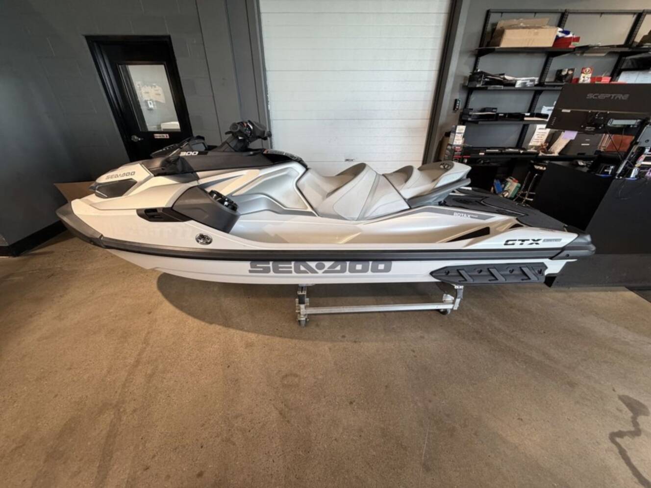 A photo of this 2024 Sea-Doo GTX Limited 300 White Pearl Premium