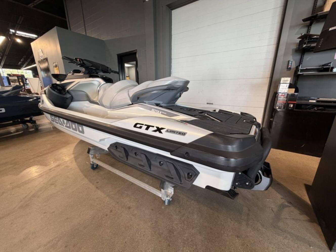 A photo of this 2024 Sea-Doo GTX Limited 300 White Pearl Premium