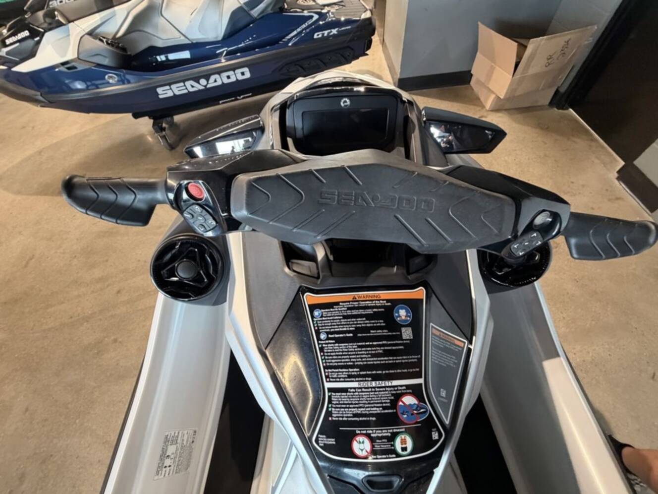 A photo of this 2024 Sea-Doo GTX Limited 300 White Pearl Premium