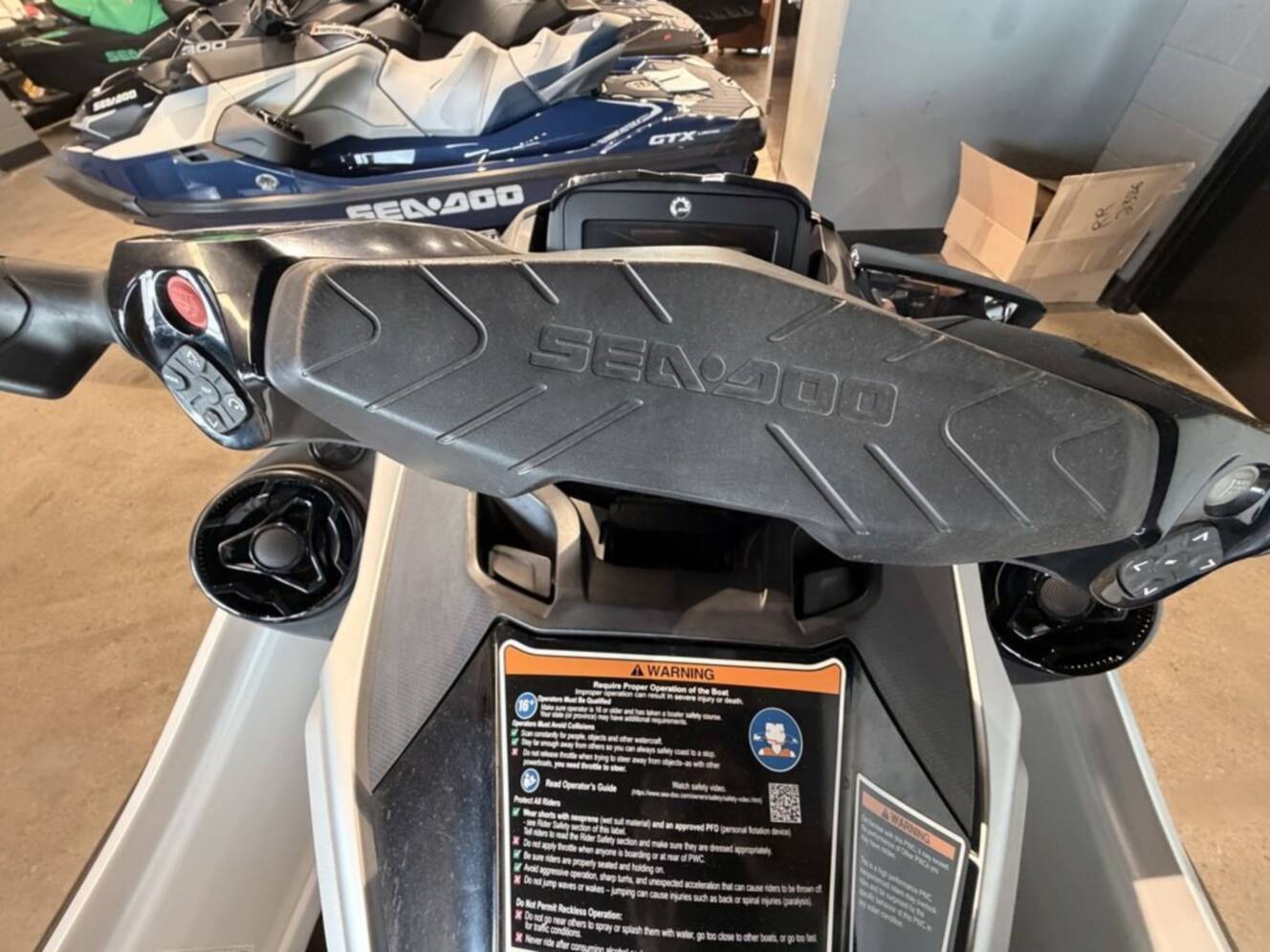 A photo of this 2024 Sea-Doo GTX Limited 300 White Pearl Premium