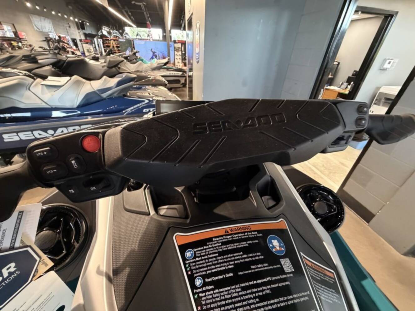 A photo of this 2026 Sea-Doo GTX Limited 325 Teal Metallic