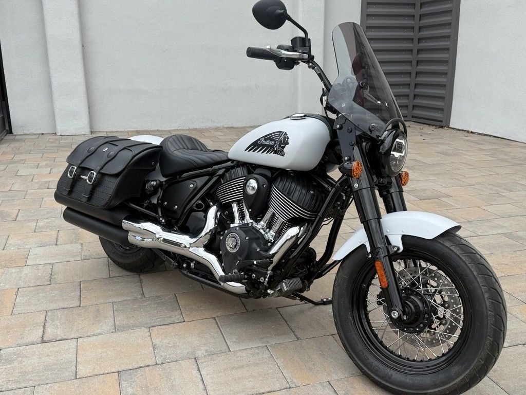 2024 Indian Motorcycle® Chief Bobber Ghost White Metallic Smoke BASE in Reno, NV