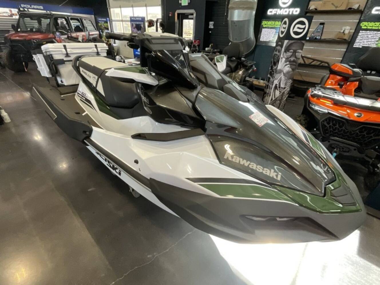 A photo of this 2025 Kawasaki Ultra® 160LX-S Angler