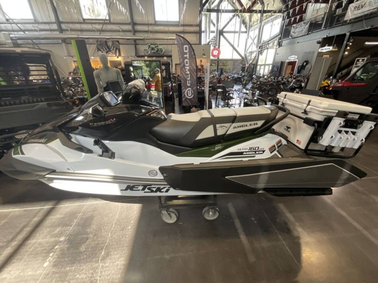 A photo of this 2025 Kawasaki Ultra® 160LX-S Angler