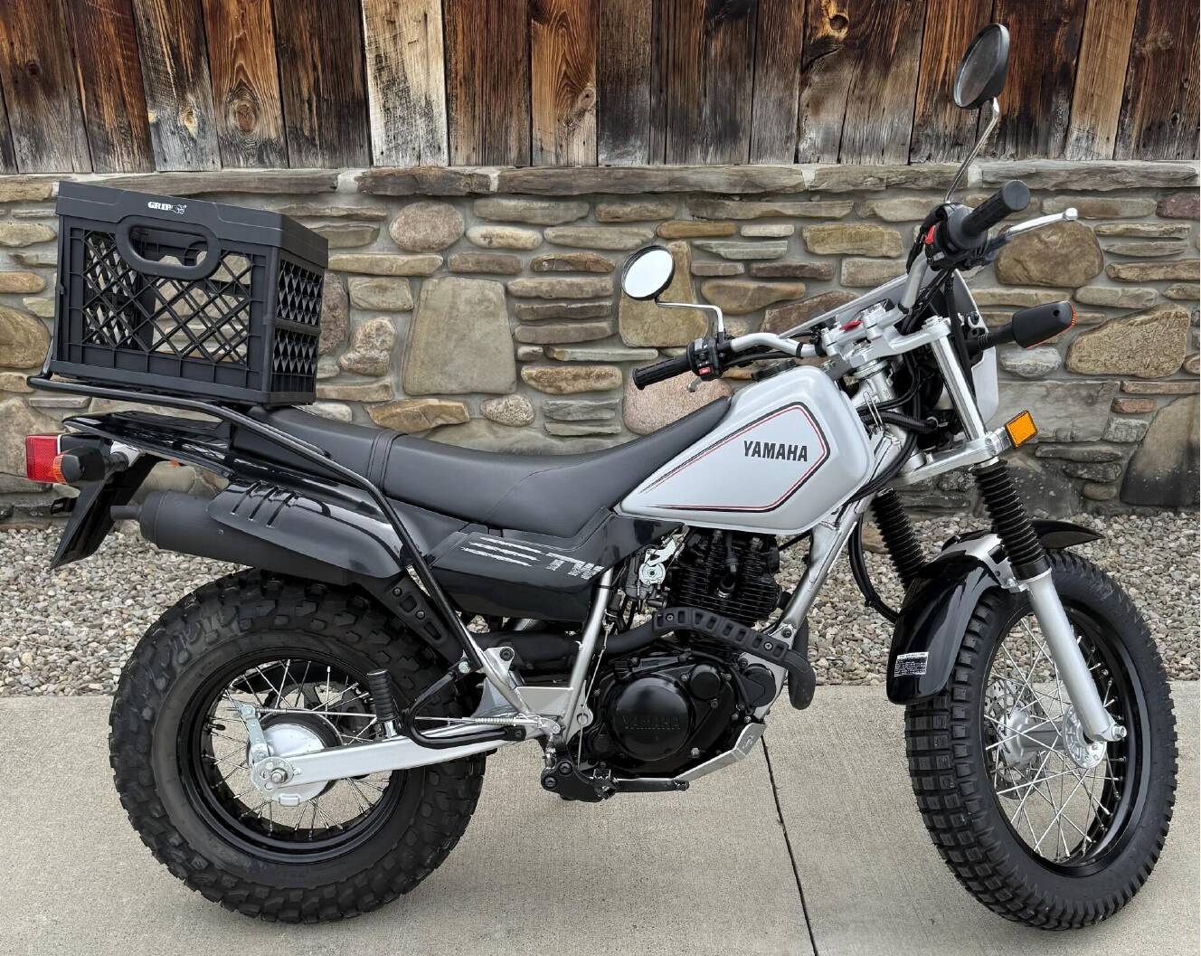 A photo of this 2024 Yamaha TW200
