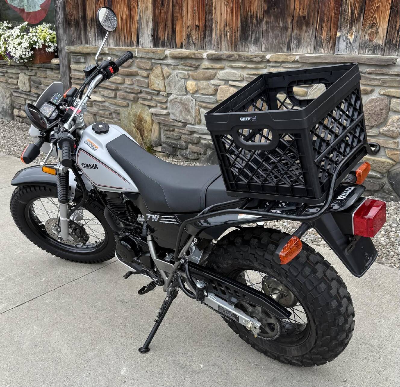 A photo of this 2024 Yamaha TW200