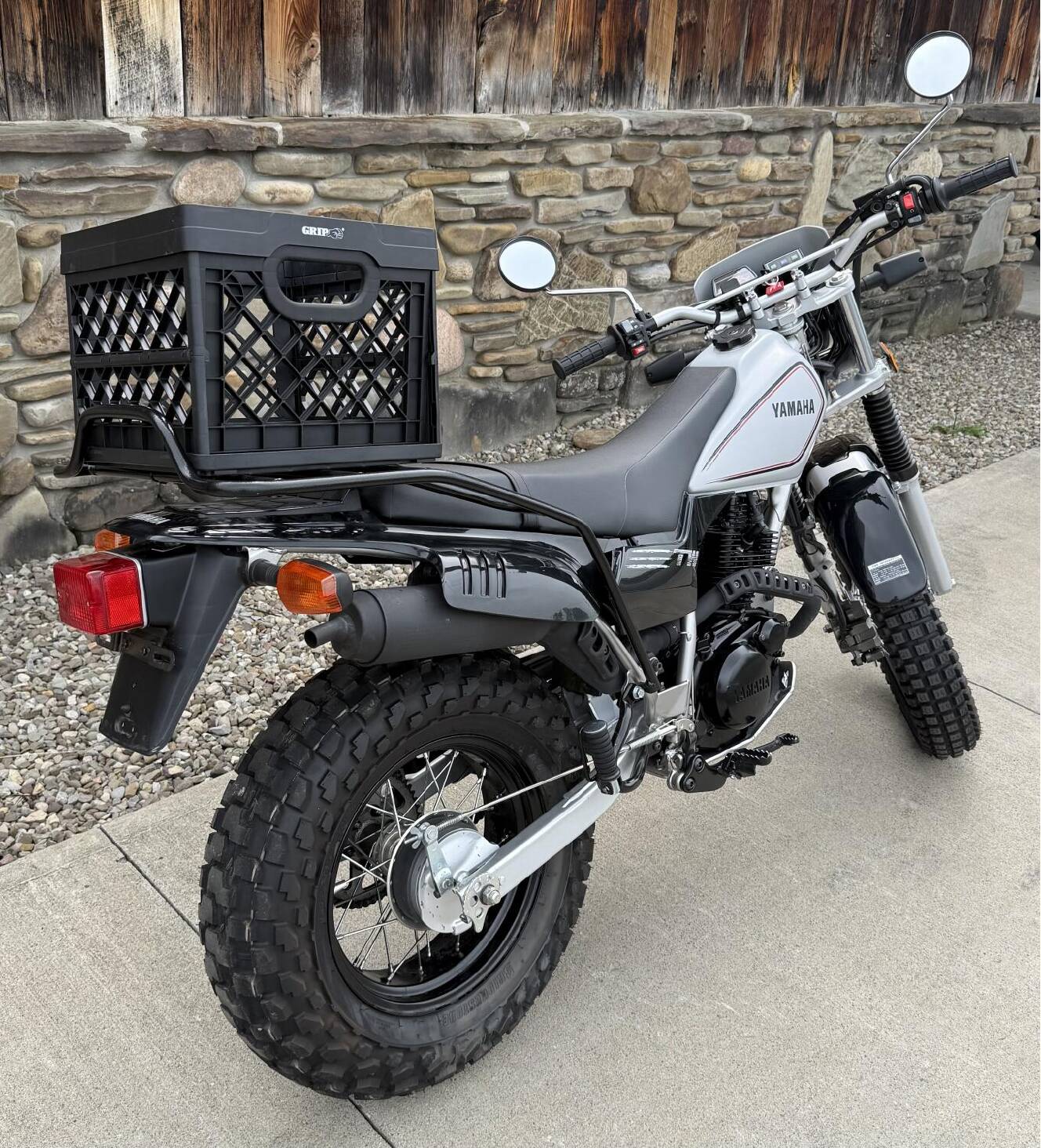 A photo of this 2024 Yamaha TW200