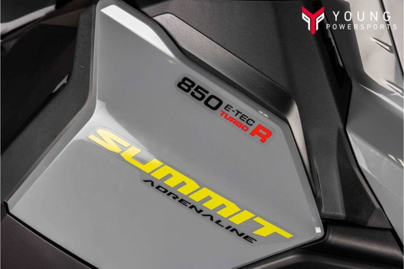 A photo of this 2026 Ski-Doo Summit® Adrenaline® with Edge Package 850 E-TEC Turbo