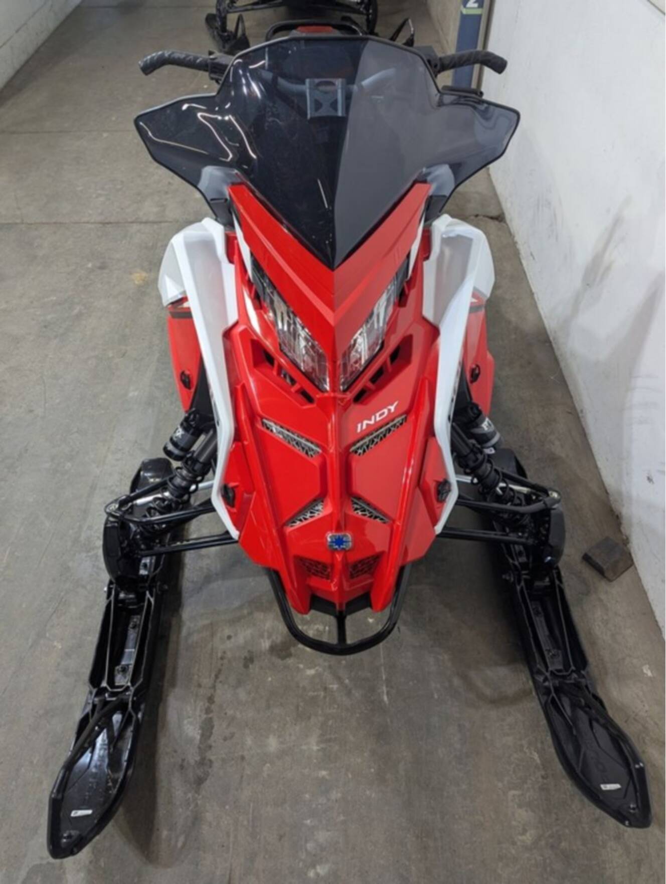 A photo of this 2027 Polaris® 850 INDY XC 137 Indy Red / White Lightning / Gloss Blac