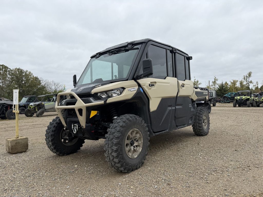 2025 Can-Am Defender MAX Limited HD10 Desert Tan & Stealth Black UTV/Utility ATV