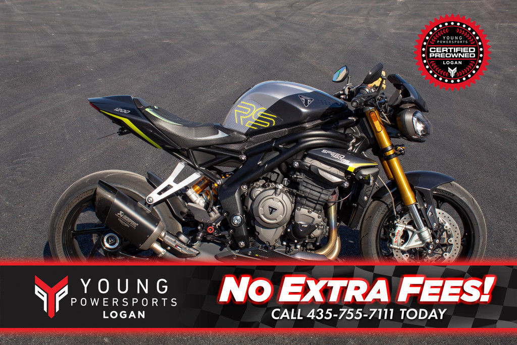 2025 Triumph Speed Triple 1200 RS Jet Black in logan UT