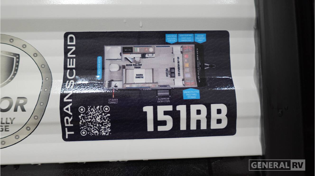 A photo of this 2027 Grand Design Transcend One 151RB