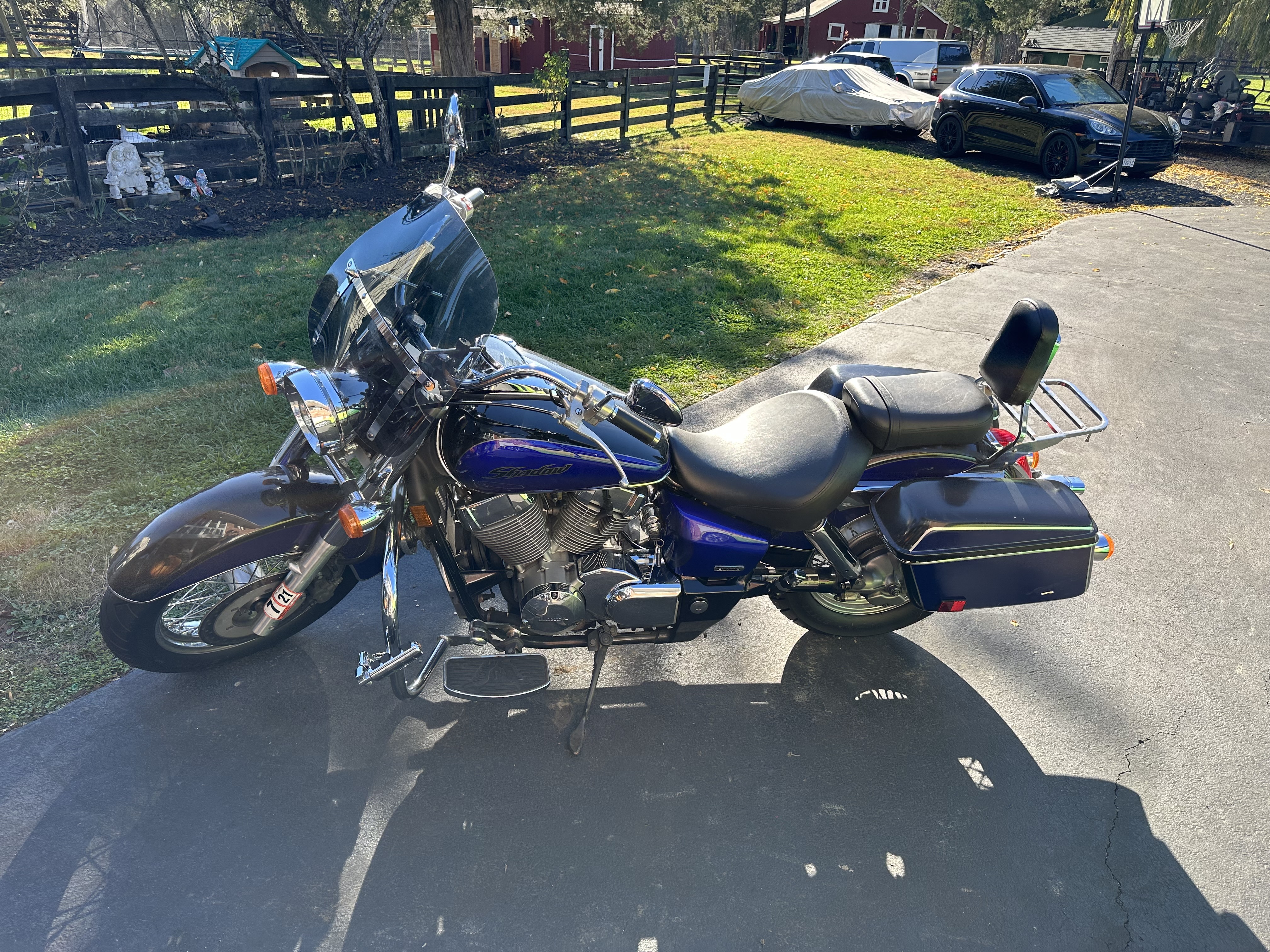 2004 Honda SHADOW AERO 750 Cruiser motorcycle