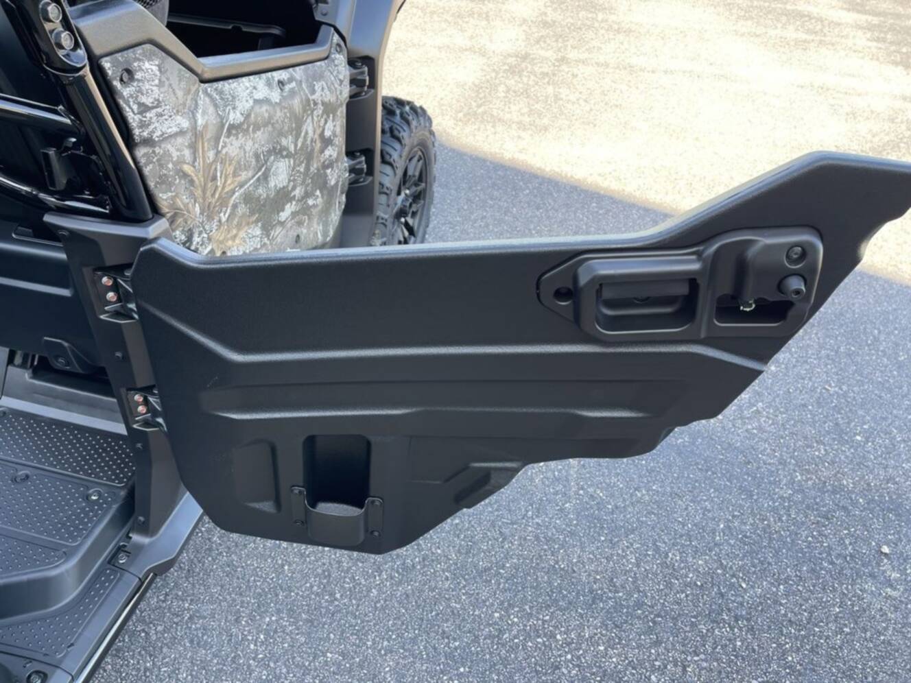 A photo of this 2025 Honda® Pioneer 1000-6 Deluxe Crew TrueTimber Atera Camo