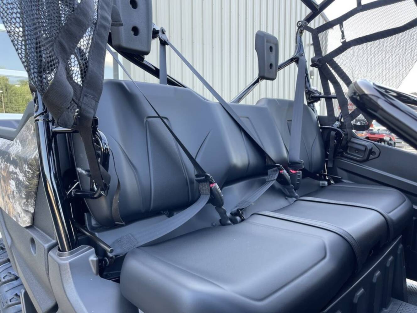 A photo of this 2025 Honda® Pioneer 1000-6 Deluxe Crew TrueTimber Atera Camo