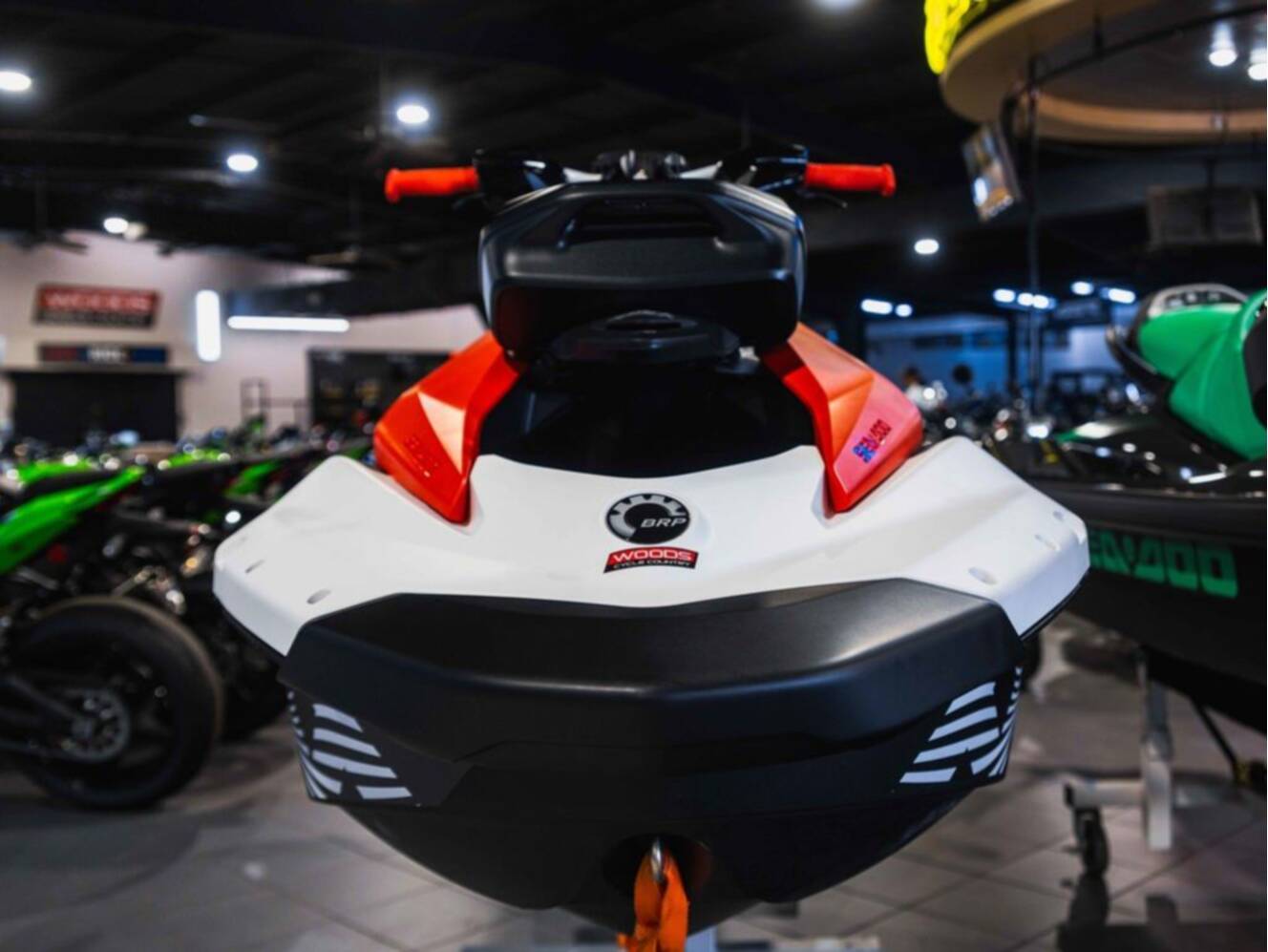 A photo of this 2026 Sea-Doo Spark Trixx for 1 Rotax® 900 ACE - 90 iBR and Au