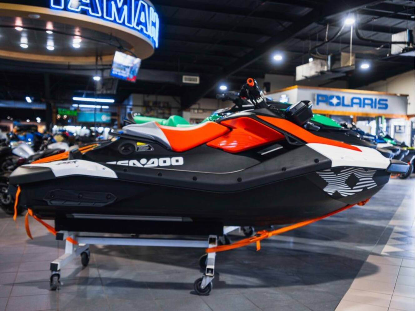 A photo of this 2026 Sea-Doo Spark Trixx for 1 Rotax® 900 ACE - 90 iBR and Au