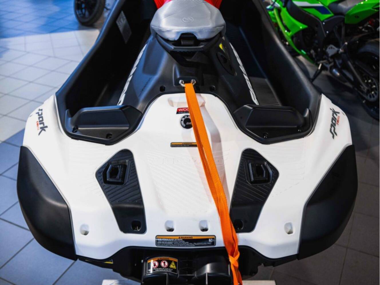 A photo of this 2026 Sea-Doo Spark Trixx for 1 Rotax® 900 ACE - 90 iBR and Au