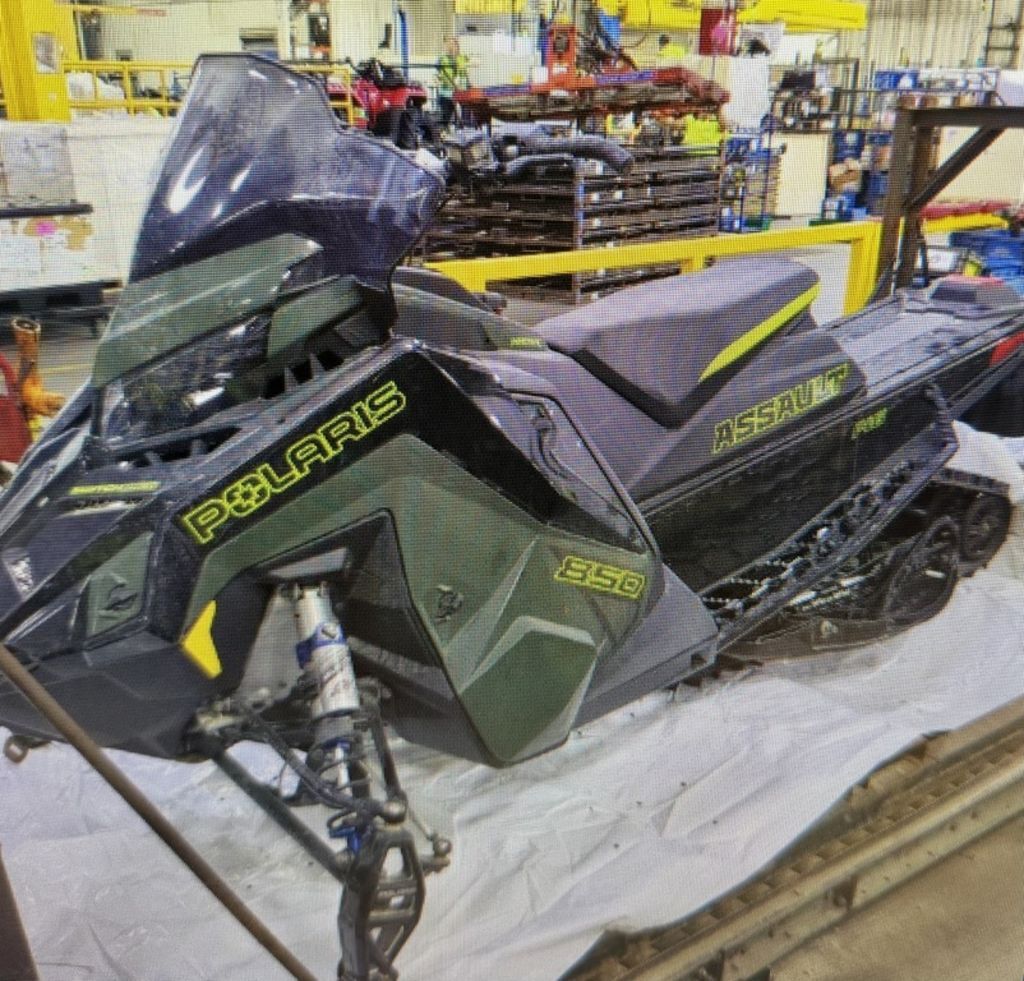 2024 Polaris® 850 Switchback Assault 146 Premium Army Green Snowmobile snowmobile