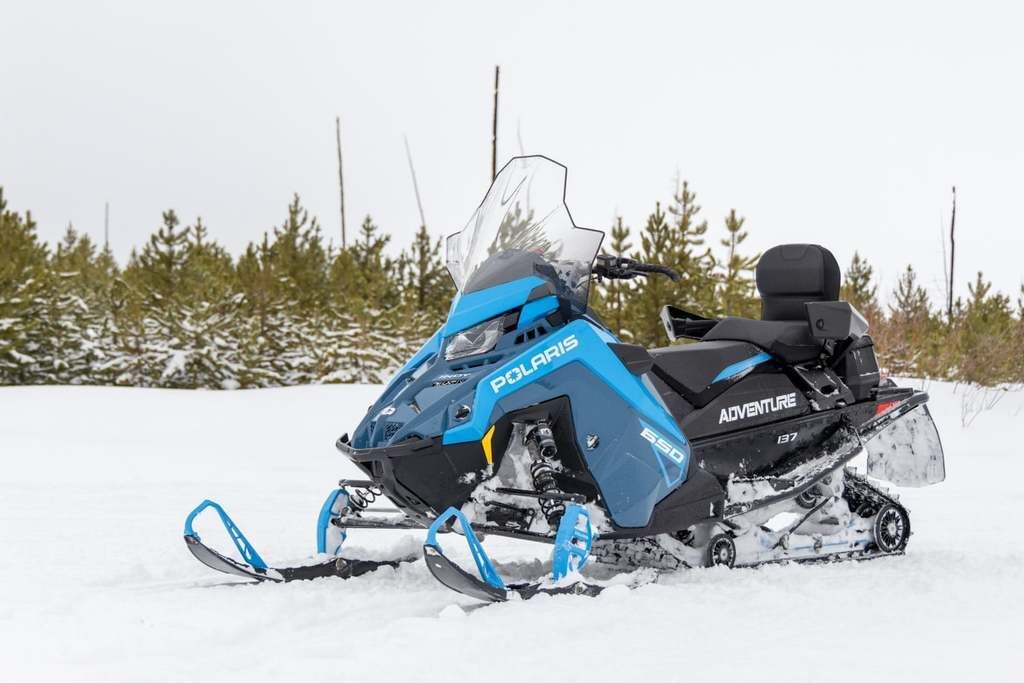 2024 Polaris® 650 Indy Adventure 137 Zenith Blue 650 137 in lincoln park MI