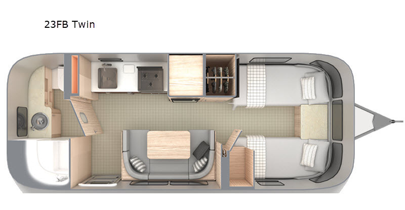 2021 Airstream Globetrotter 23FB TWIN RV
