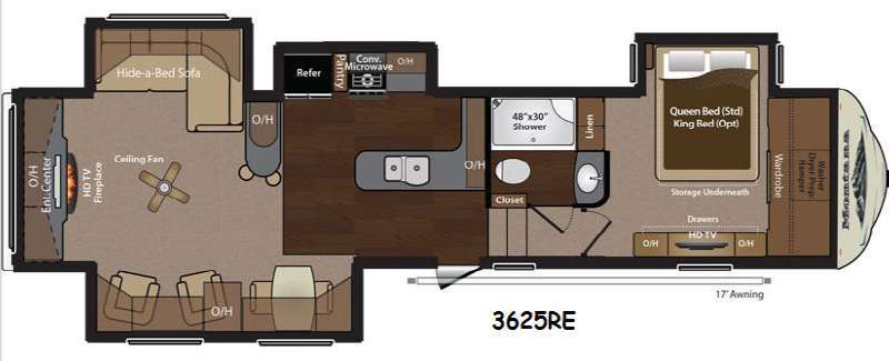 2014 Keystone Rv Montana 3625 RE in bakersfield CA