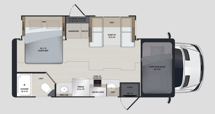 2027 Renegade Rv Villagio 25FW in nokomis FL