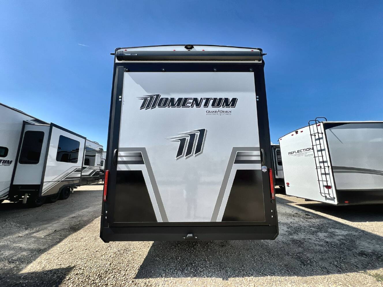 A photo of this 2026 Grand Design MOMENTUM 395MS