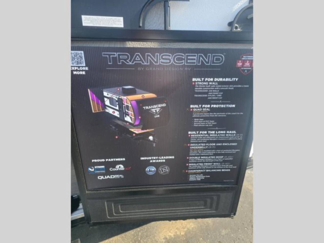 A photo of this 2026 Grand Design Transcend One 151RB