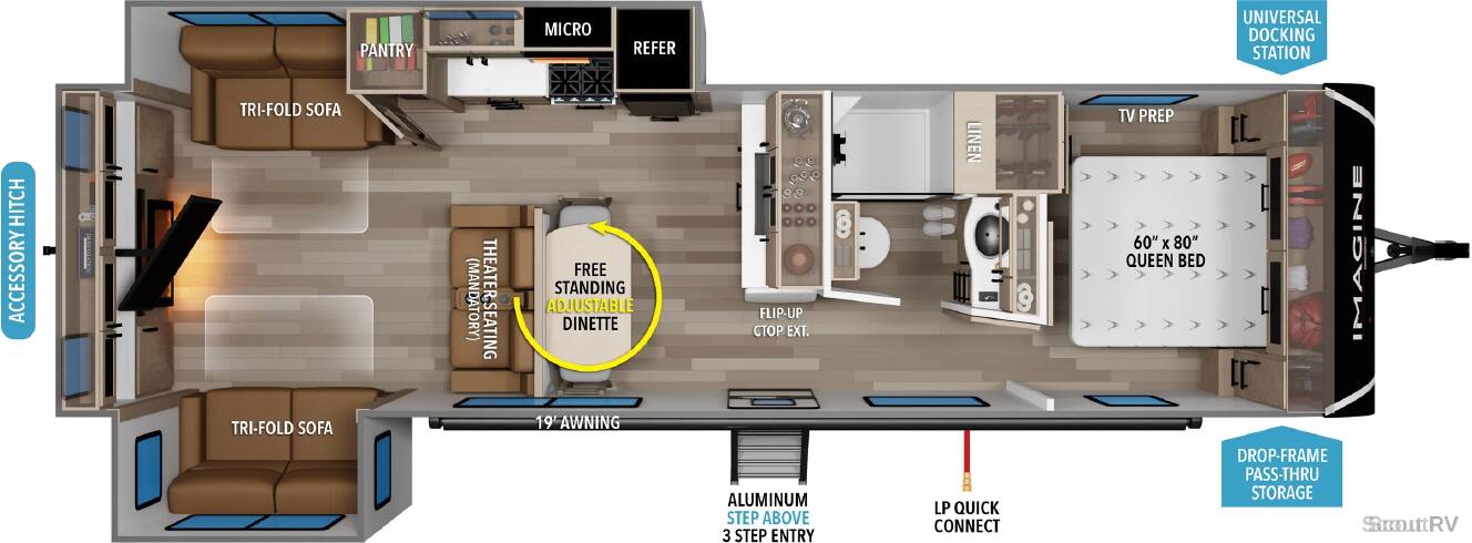 A photo of this 2025 Grand Design Imagine 3100RD